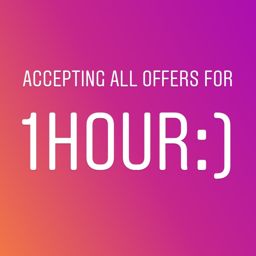 Offer away!!💕💕💕😭